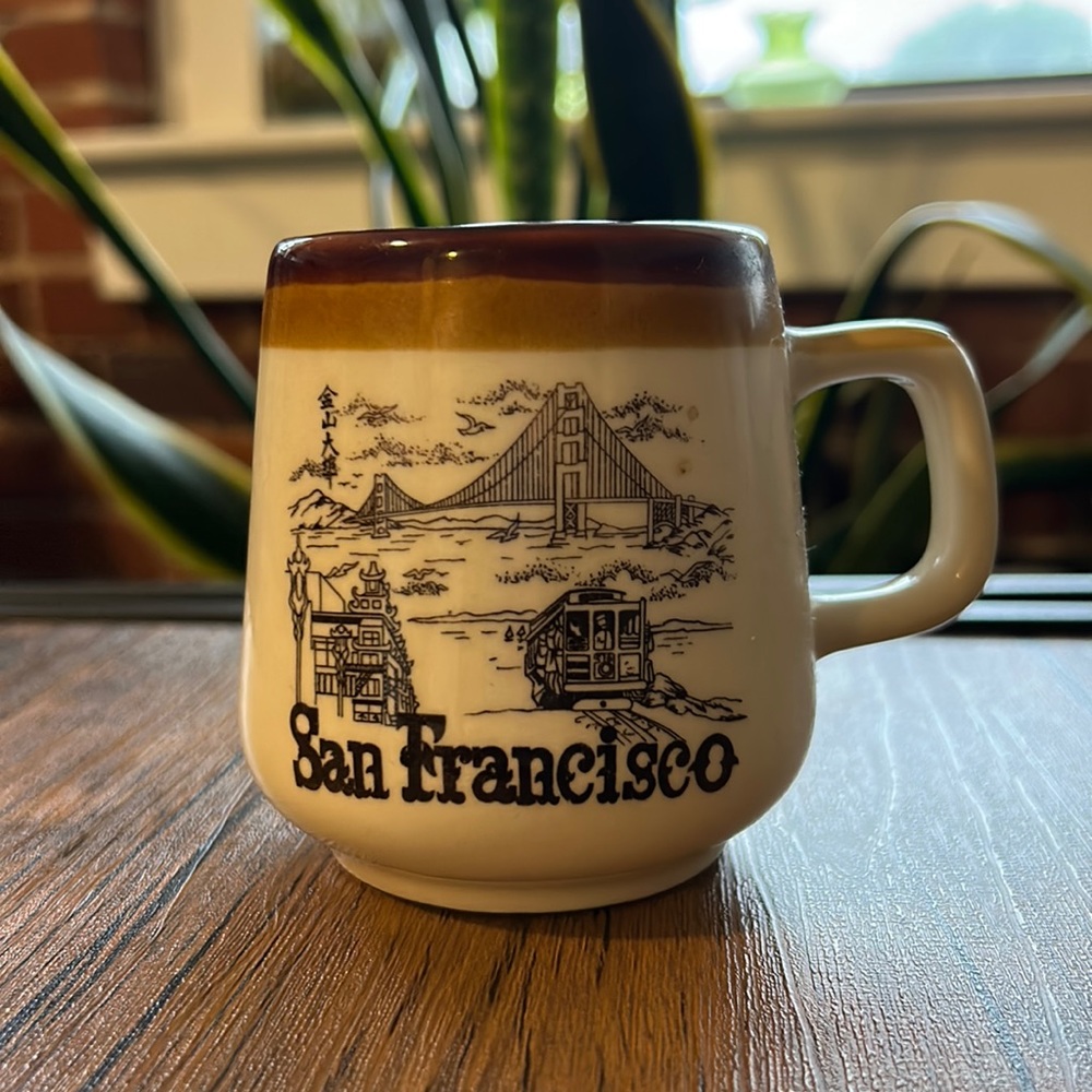 Vintage San Francisco mug